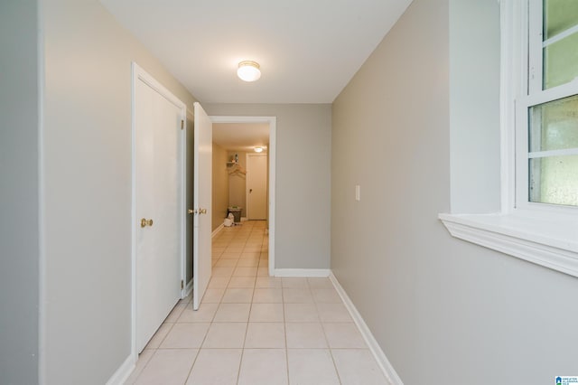 3350 Rosemary Ln, Vestavia Hills, AL 35216 - hall with light tile patterned floors and baseboards