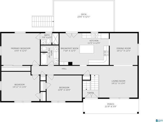3350 Rosemary Ln, Vestavia Hills, AL 35216 - view of room layout