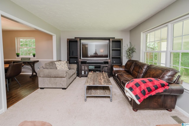 3350 Rosemary Ln, Vestavia Hills, AL 35216 - living area with carpet flooring and baseboards