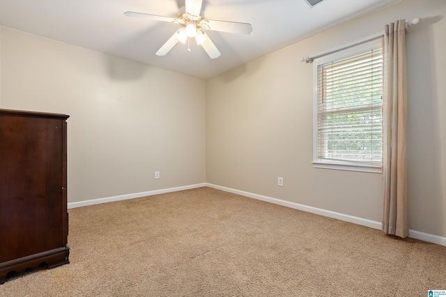 1812 Cross Cir, Hoover, AL 35244 - carpeted empty room with ceiling fan and baseboards