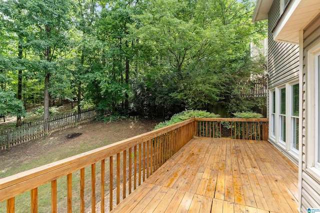 1812 Cross Cir, Hoover, AL 35244 - deck with a fenced backyard