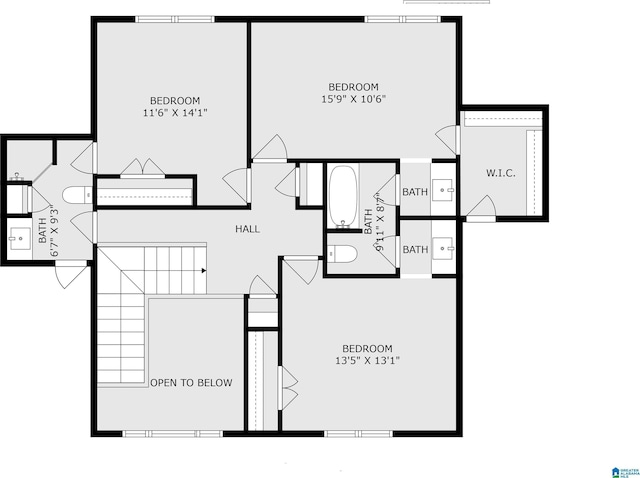 4208 Waterford Ln, Trussville, AL 35173 - view of property floor plan
