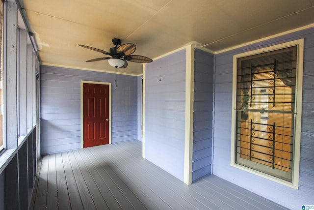 1534 Cambridge Pl, Anniston, AL 36207 - view of unfurnished sunroom