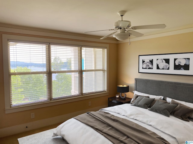 475 River Forest Ln Unit 2440, Talladega, AL 35160 - bedroom with multiple windows and a ceiling fan
