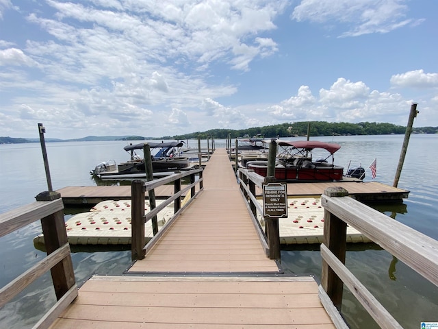 475 River Forest Ln Unit 2440, Talladega, AL 35160 - dock area with a water view