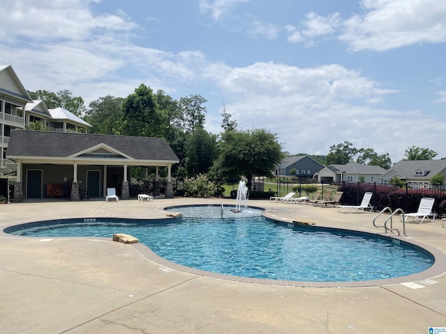 475 River Forest Ln Unit 2440, Talladega, AL 35160 - community pool featuring a patio