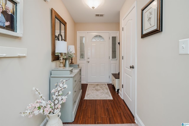 4033 Cambridge Dr, Moody, AL 35004 - foyer entrance with dark wood-style flooring and baseboards