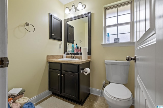 955 Clover Ave, Odenville, AL 35120 - bathroom featuring vanity and tile patterned flooring