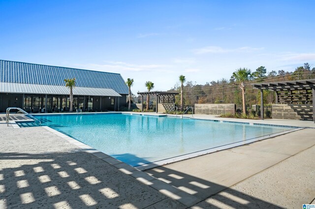 1313 Severn Way, Hoover, AL 35244 - community pool featuring a pergola and a patio area