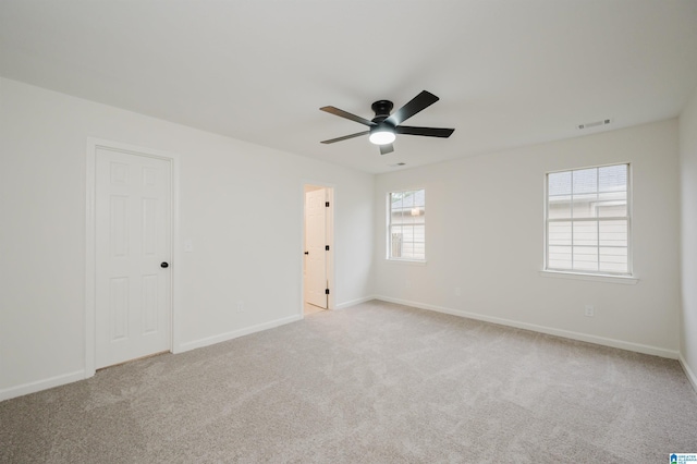 4022 Cambridge Dr, Moody, AL 35004 - spare room featuring ceiling fan and carpet flooring