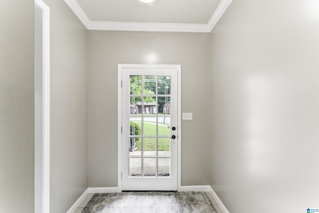 4114 Jubilee Ln, Moody, AL 35004 - entryway featuring crown molding and baseboards
