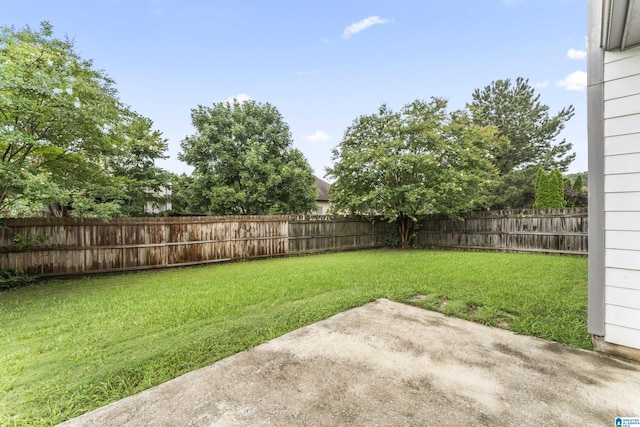 4114 Jubilee Ln, Moody, AL 35004 - fenced backyard featuring a patio area