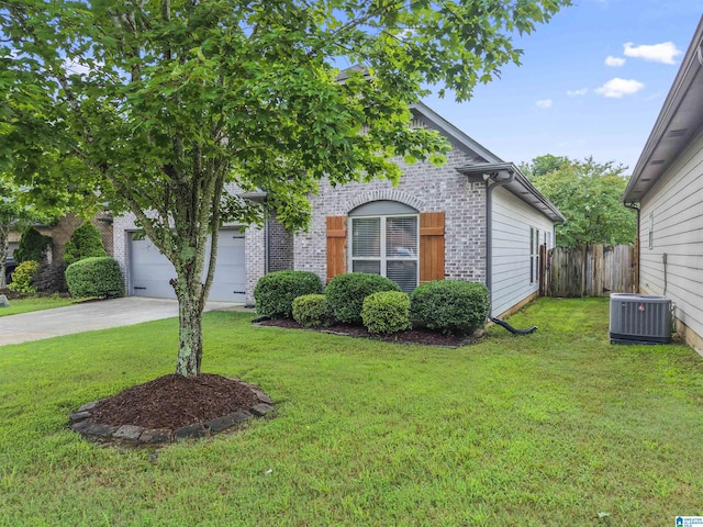 4114 Jubilee Ln, Moody, AL 35004 - view of front of home with brick siding, concrete driveway, and an attached garage