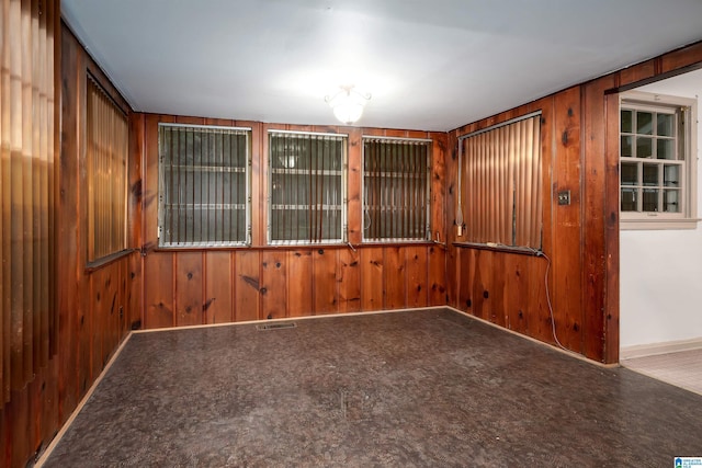 805 Vanderbilt St, Birmingham, AL 35206 - unfurnished room featuring wooden walls and baseboards