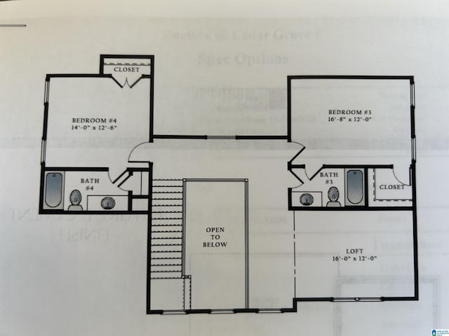 309 Cedar Grove Ct, Alabaster, AL 35114 - view of room layout