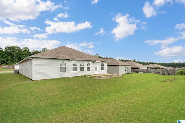 240 Hillcrest Dr, Montevallo, AL 35115 - back of house with a shingled roof and a patio