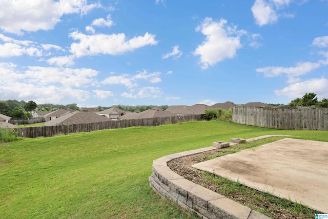 240 Hillcrest Dr, Montevallo, AL 35115 - fenced backyard featuring a patio area