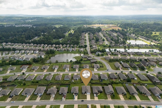 240 Hillcrest Dr, Montevallo, AL 35115 - view of property location with a nearby body of water and nearby suburban area