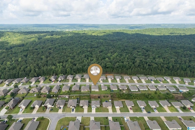 240 Hillcrest Dr, Montevallo, AL 35115 - aerial overview of property's location with nearby suburban area