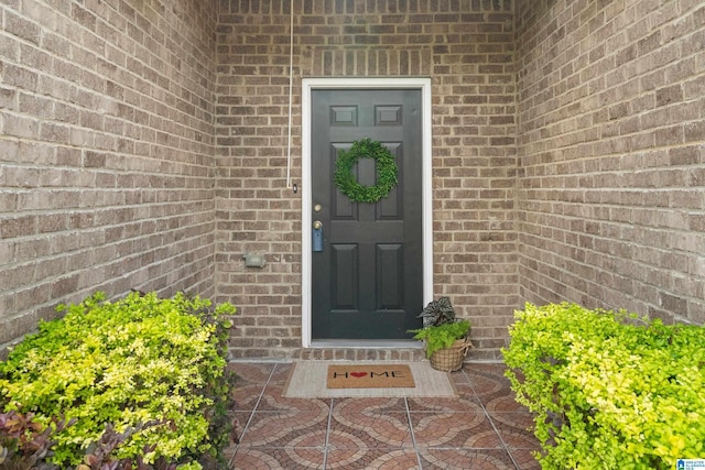 240 Hillcrest Dr, Montevallo, AL 35115 - property entrance featuring brick siding