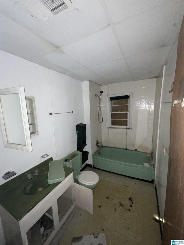 4704 9th Ave, Birmingham, AL 35224 - bathroom with bathtub / shower combination and vanity