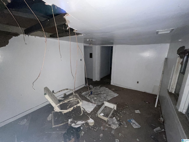 4704 9th Ave, Birmingham, AL 35224 - view of unfinished below grade area