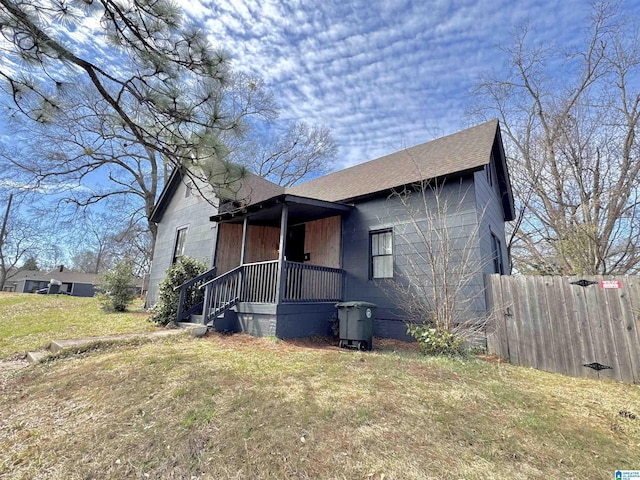 7604 3rd Ave S, Birmingham, AL 35206 - view of front facade with a shingled roof