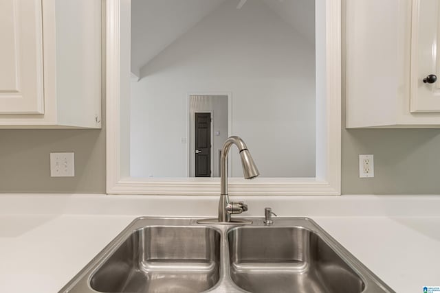 148 Grande View Ln, Alabaster, AL 35114 - kitchen view of light countertops and white cabinets