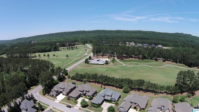 1120 Weybridge Way, Pelham, AL 35124 - aerial view of property and surrounding area featuring nearby suburban area