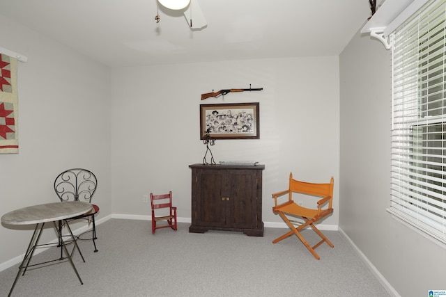 2912 Monte Deste Dr, Hoover, AL 35216 - sitting room with carpet flooring and healthy amount of natural light