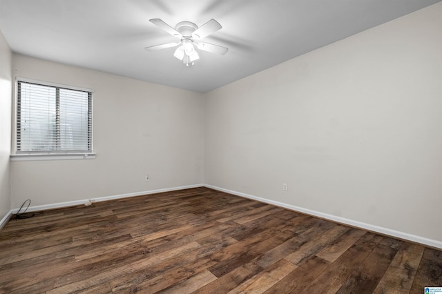 3023 Massey Rd Unit L, Vestavia Hills, AL 35216 - unfurnished room featuring dark wood finished floors and a ceiling fan