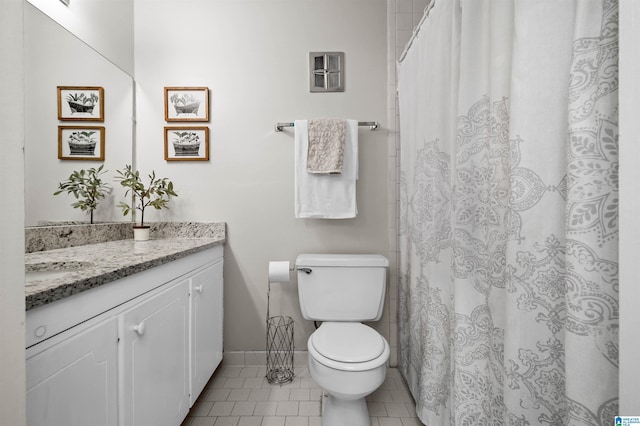 3023 Massey Rd Unit L, Vestavia Hills, AL 35216 - full bath with vanity and tile patterned floors