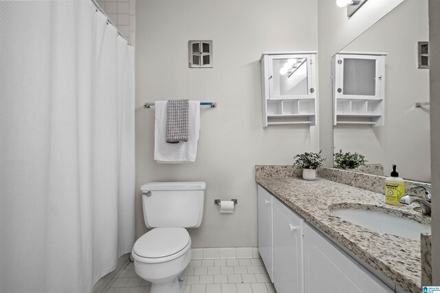 3023 Massey Rd Unit L, Vestavia Hills, AL 35216 - full bath featuring vanity and tile patterned flooring