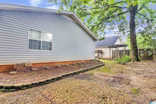 4033 Saddle Run Cir, Pelham, AL 35124 - view of property exterior with a pergola