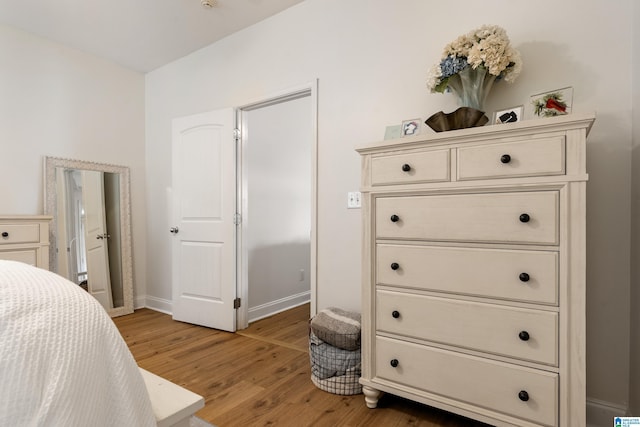 1185 Overlook Dr, Trussville, AL 35173 - bedroom with light wood-type flooring and baseboards