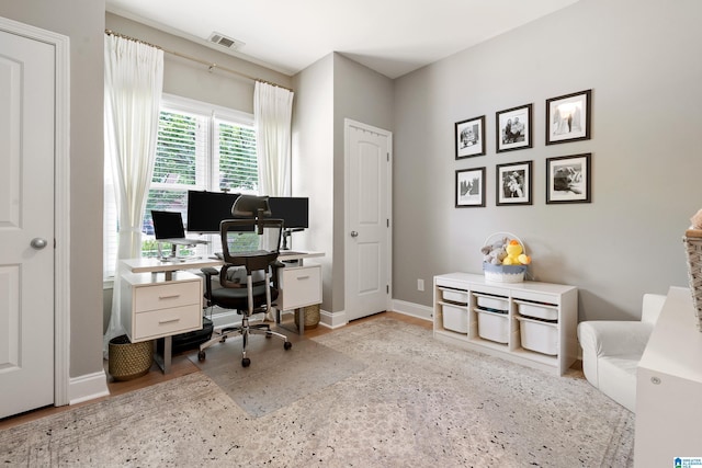 1185 Overlook Dr, Trussville, AL 35173 - office area with baseboards