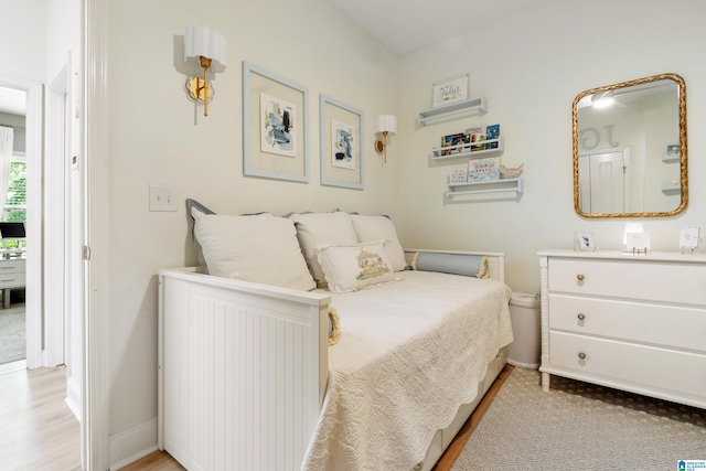 1185 Overlook Dr, Trussville, AL 35173 - bedroom with baseboards and light wood-style flooring