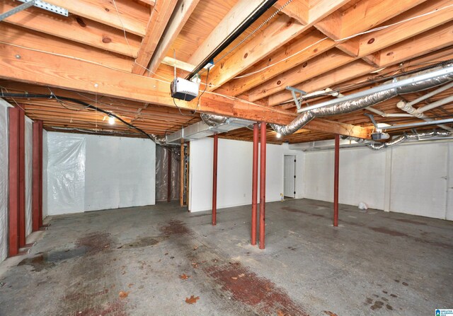 7101 Cavern Rd, Trussville, AL 35173 - view of unfinished basement