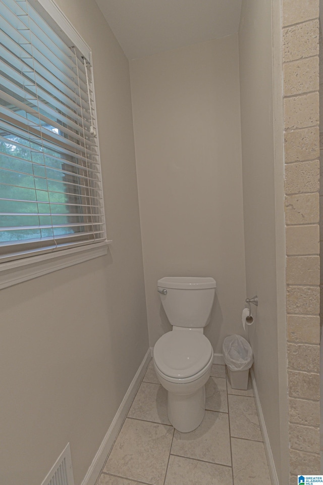 2191 Whiting Rd, Hoover, AL 35216 - bathroom featuring toilet and tile patterned flooring