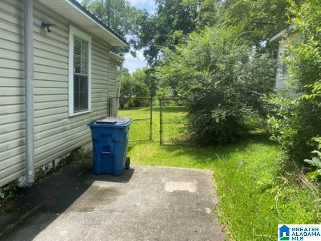 209 61st St, Fairfield, AL 35064 - view of yard with a patio