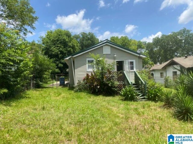 209 61st St, Fairfield, AL 35064 - view of front of home with a front yard