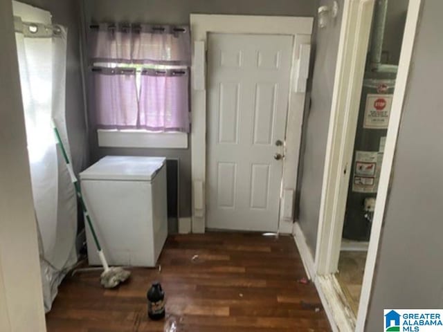 209 61st St, Fairfield, AL 35064 - washroom featuring wood finished floors