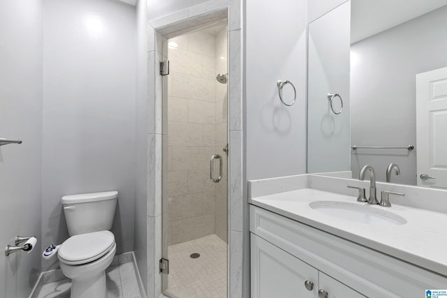 4652 Lake Valley Dr, Hoover, AL 35244 - full bath featuring vanity and a shower stall