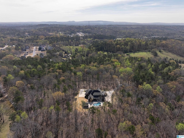 6902 Honor Keith Rd, Trussville, AL 35173 - view of property location with a heavily wooded area