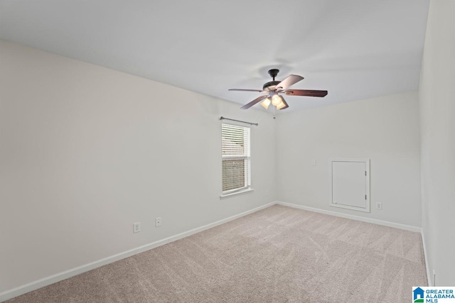 5633 Park Side Rd, Hoover, AL 35244 - spare room with carpet and ceiling fan