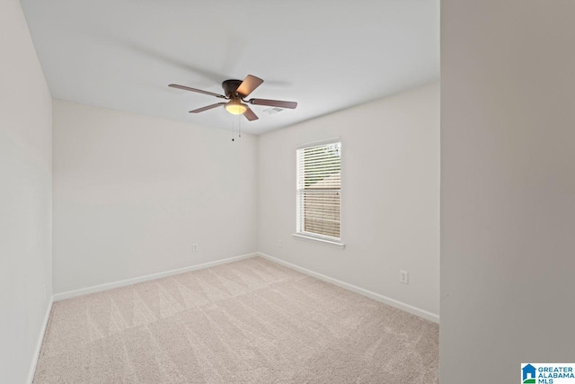 5633 Park Side Rd, Hoover, AL 35244 - empty room featuring a ceiling fan and carpet floors