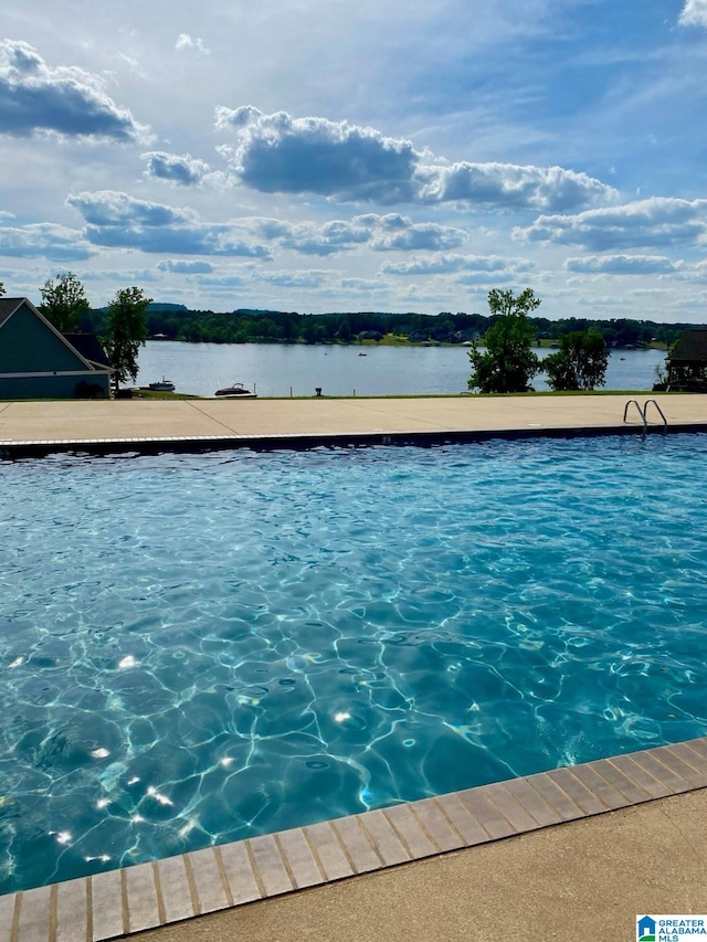 6370 Rainbow Row, Pell City, AL 35128 - view of pool featuring a water view