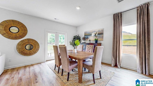 545 Sterling Pl, Odenville, AL 35120 - dining room with light wood-type flooring