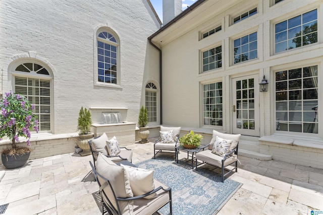 5615 Canongate Ln, Hoover, AL 35242 - view of patio / terrace with an outdoor hangout area