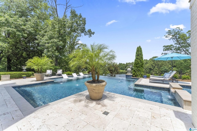 5615 Canongate Ln, Hoover, AL 35242 - outdoor pool featuring a patio